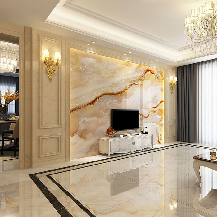 Yellow Marble UV Panel