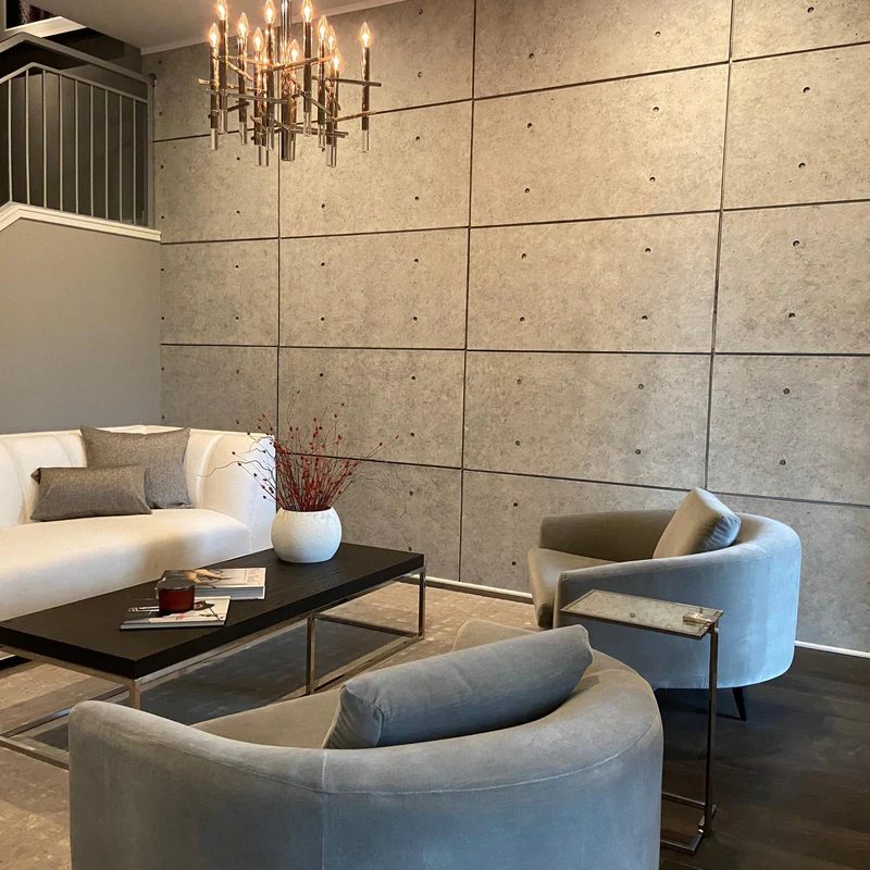 Artificial concrete panel