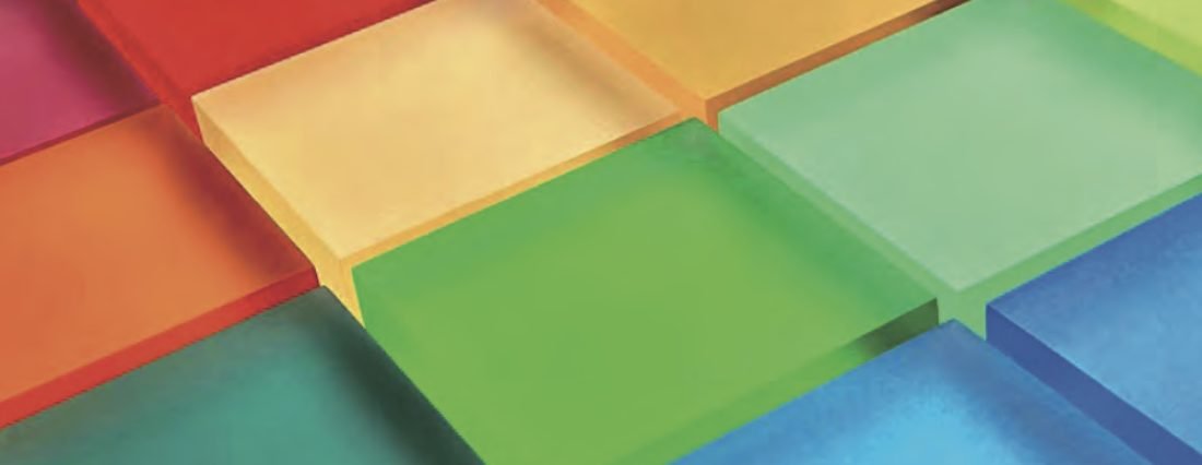 Clear Substrate Color Translucent Pure Colour Panel - Light-Transmitting Material